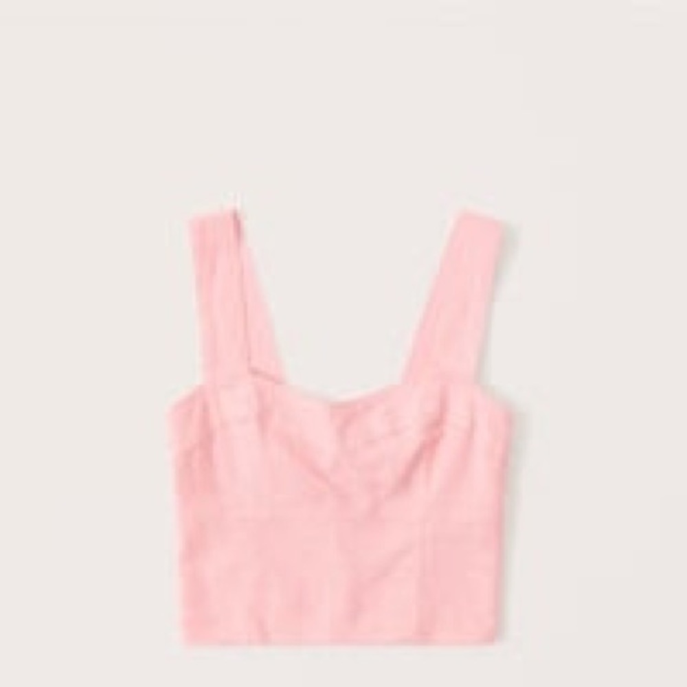 Linen Blend Pink Top